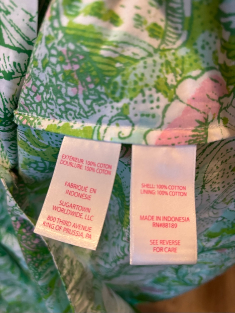 Lilly Pulitzer Tonya Shirtdress in Ship to Shore pattern - Picture 10 of 10